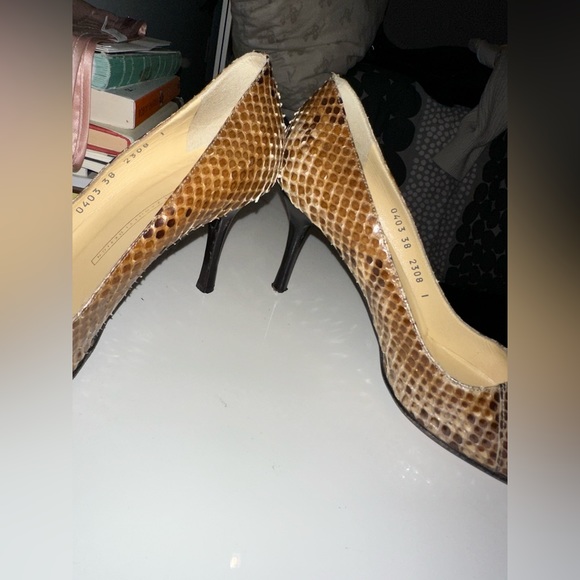 VINTAGE Giuseppe Zanotti Snakeskin pumps - Picture 5 of 8